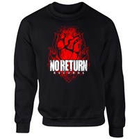 Zeige Details für HERZ IN FLAMMEN - SWEATER (schwarz) Bild von HERZ IN FLAMMEN - SWEATER (schwarz)