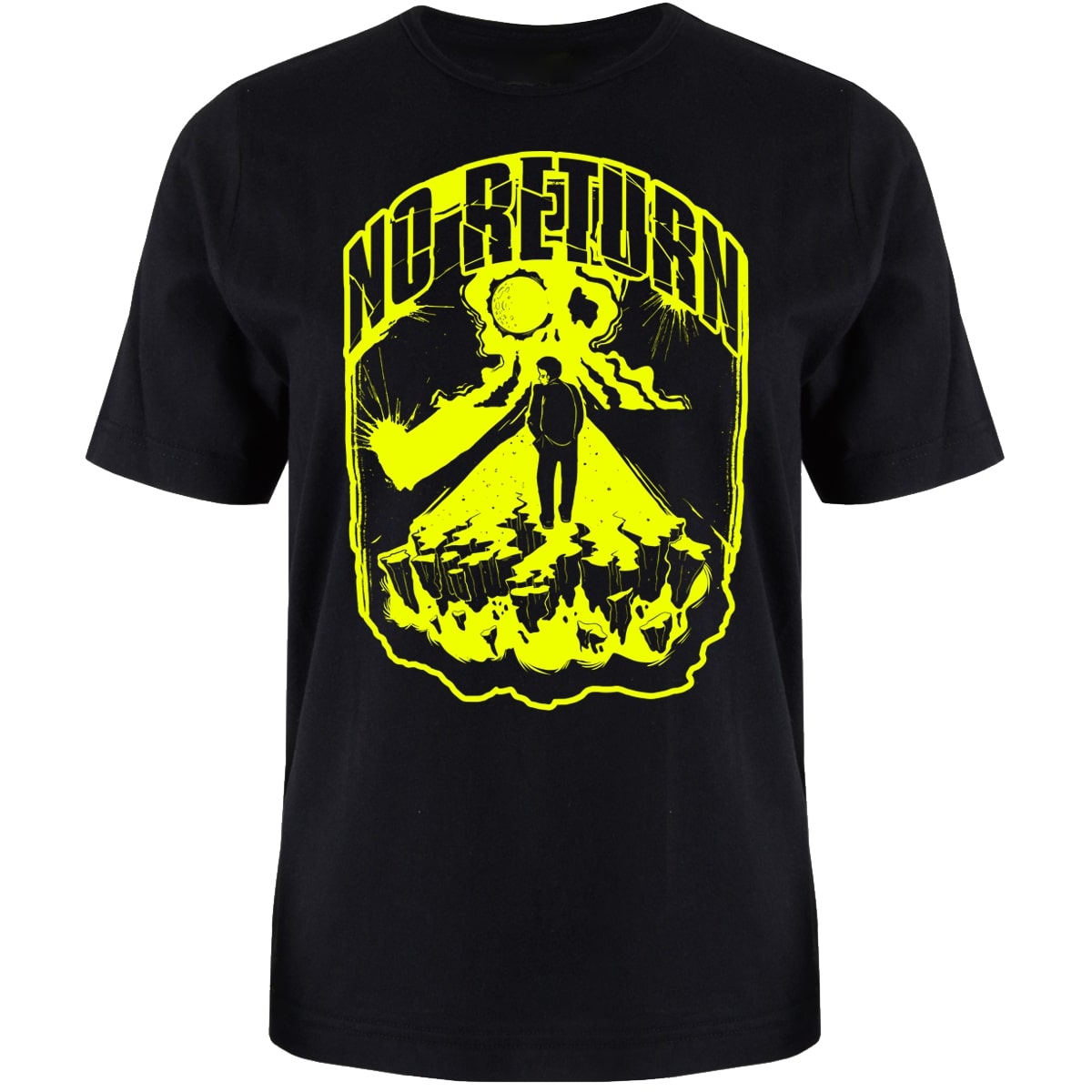 Bild von NO RETURN - SHIRT (schwarz)