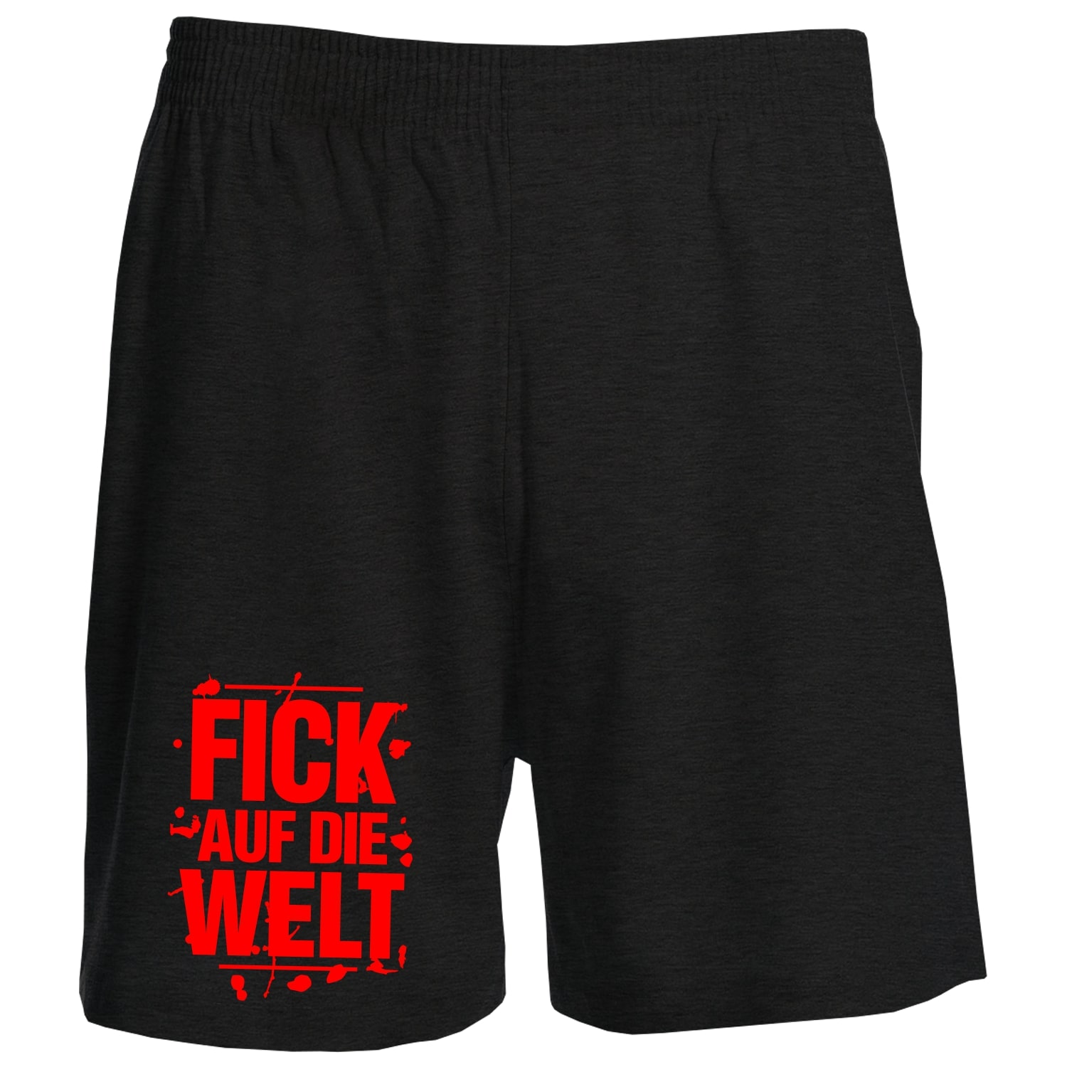 Bild von FICK AUF DIE WELT - SHORT (schwarz)